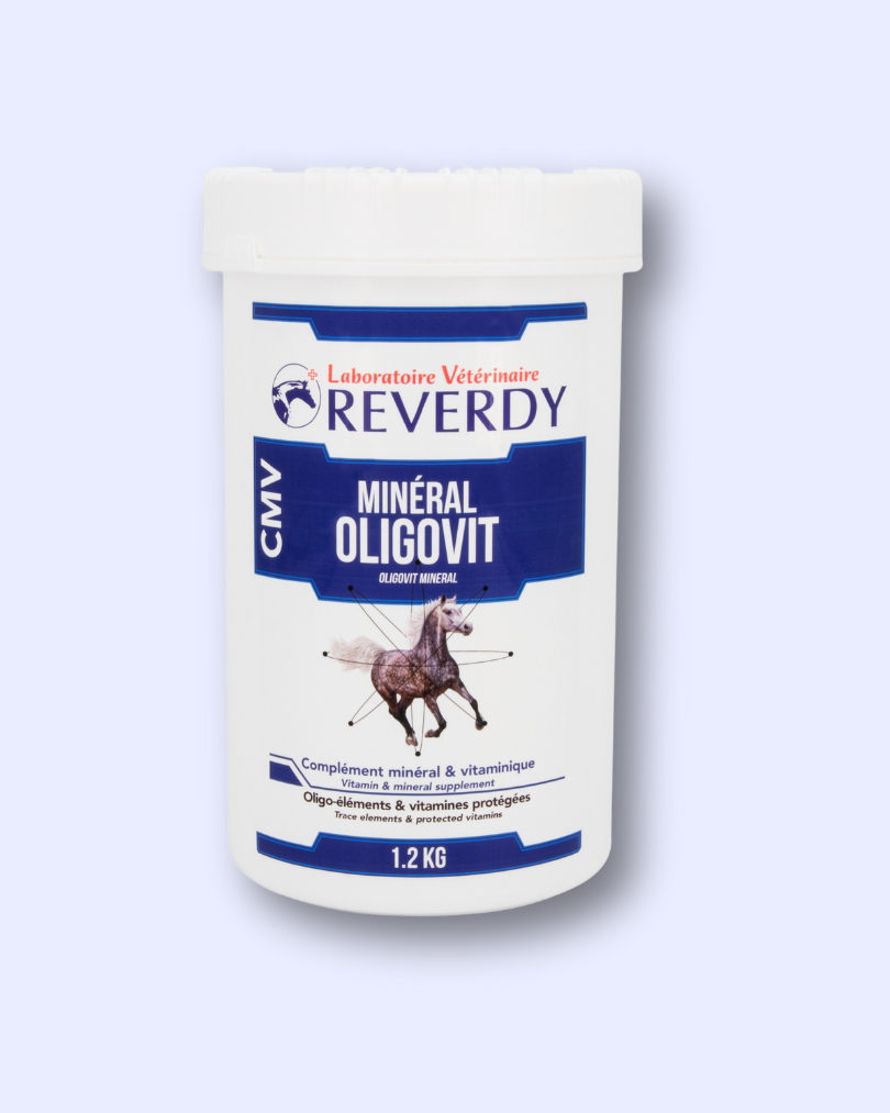 Suplement witaminowo-mineralny dostarczający wysoko przyswajalnych pierwiastków śladowych i chronionych witamin. Odpowiedni dla wszystkich typów koni