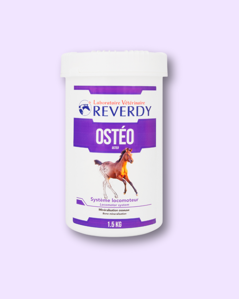 Preparat będący połączeniem organicznej soli wapnia, wapnia morskiego, organicznego krzemu, fosforu, magnezu, pierwiastków śladowych, witamin oraz MSM. Pomaga poprawić mineralizację kości. Przyczynia się do zapobiegania dysplazji osteochondralnej (OCD).